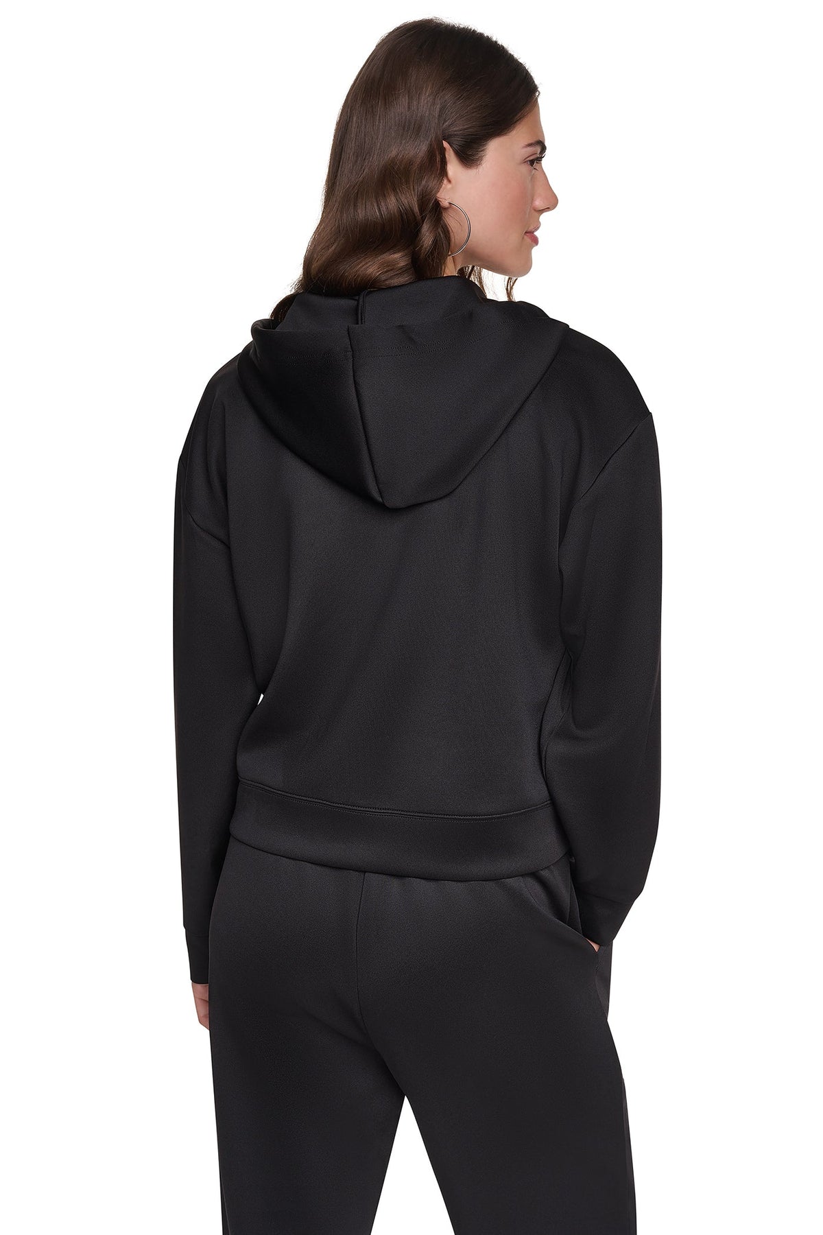 PINS & PATCHES HOODIE - Black | DKNY