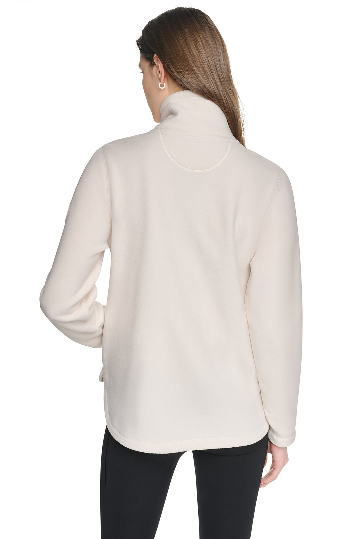 TECH FLEECE FULL ZIP JACKET - Black | DKNY