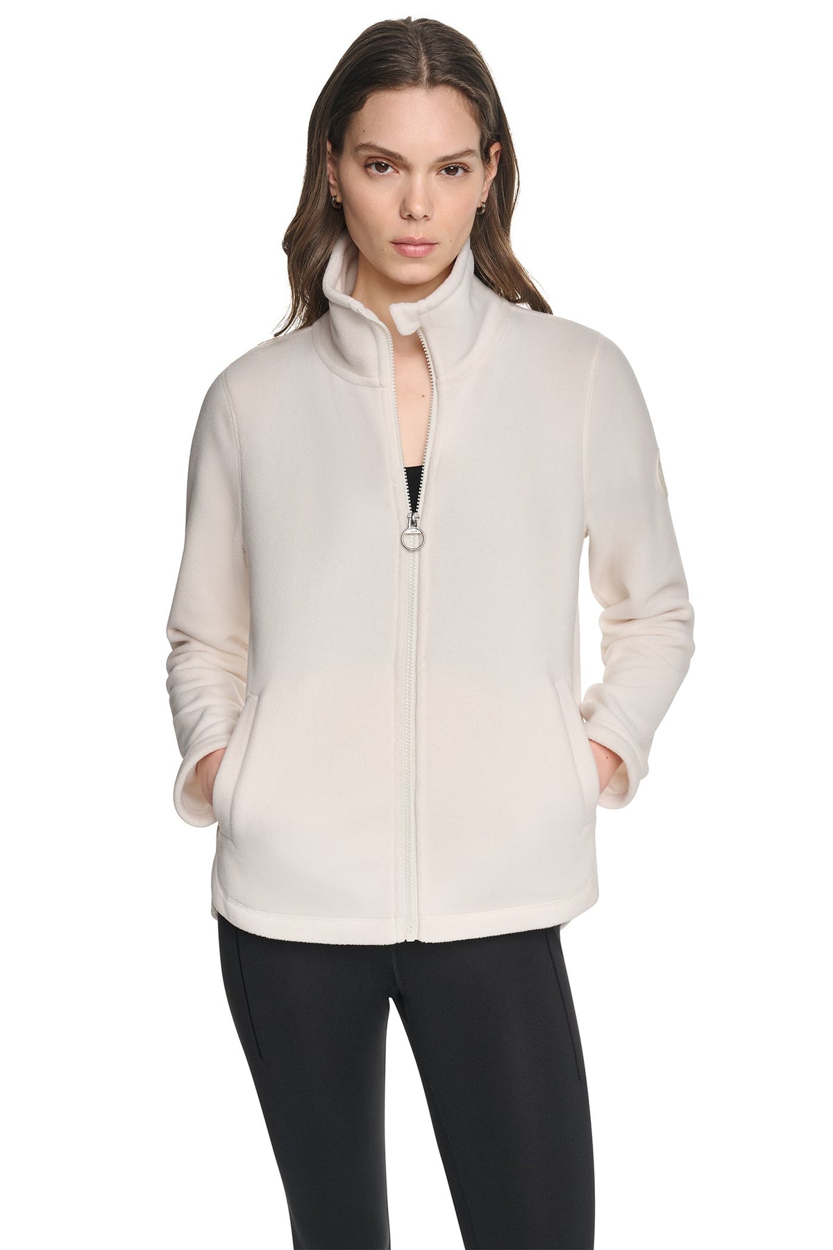 TECH FLEECE FULL ZIP JACKET - Peacoat | DKNY