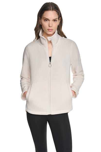 TECH FLEECE FULL ZIP JACKET - Peacoat | DKNY