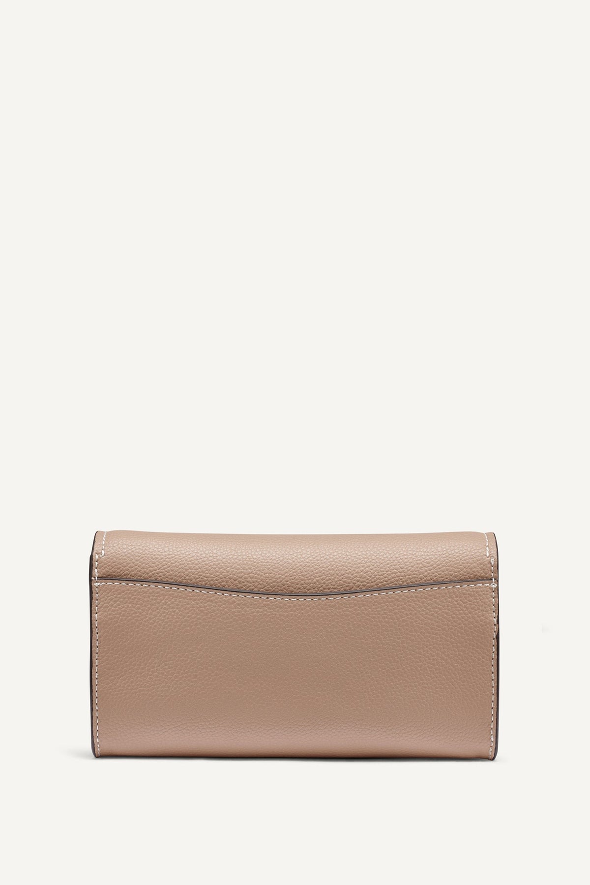NICOLE FLAP CROSSBODY - Black/Silver | DKNY