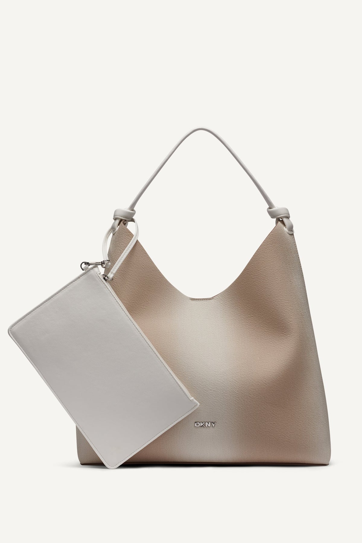 PAULA HOBO - Light Taupe | DKNY