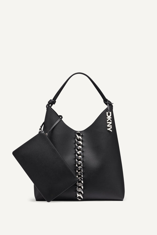 PAULA HOBO - Black | DKNY