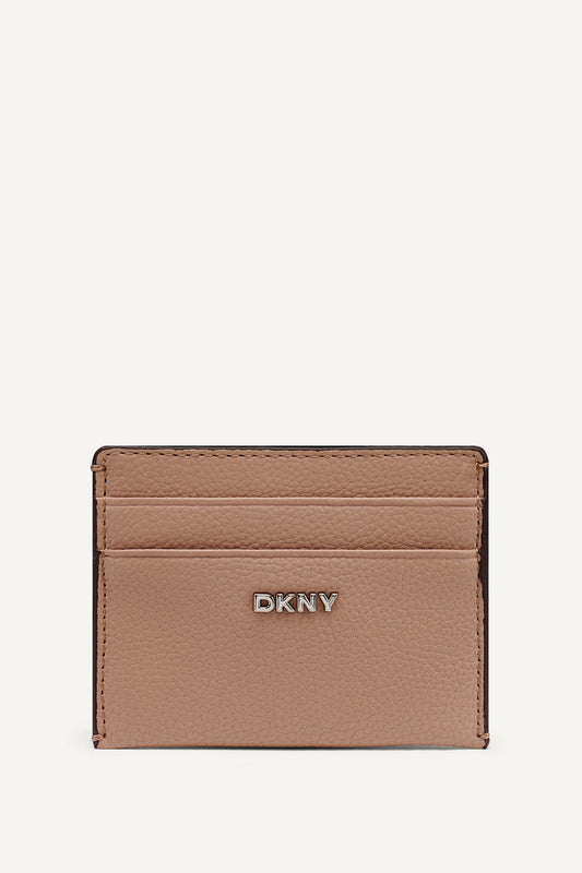 PAULA CARD CASE - Cappuccino | DKNY