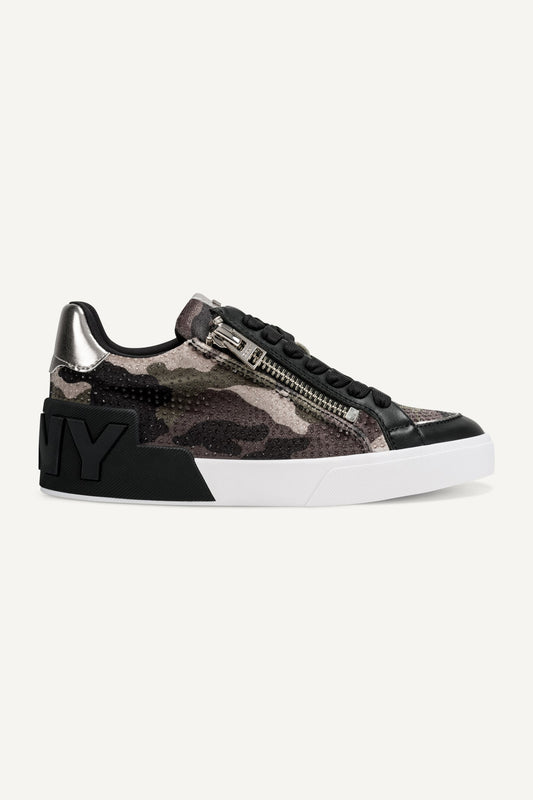 MEI LACE UP SNEAKER - Camouflage | DKNY