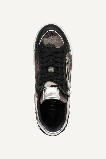 MEI LACE UP SNEAKER - Camouflage | DKNY