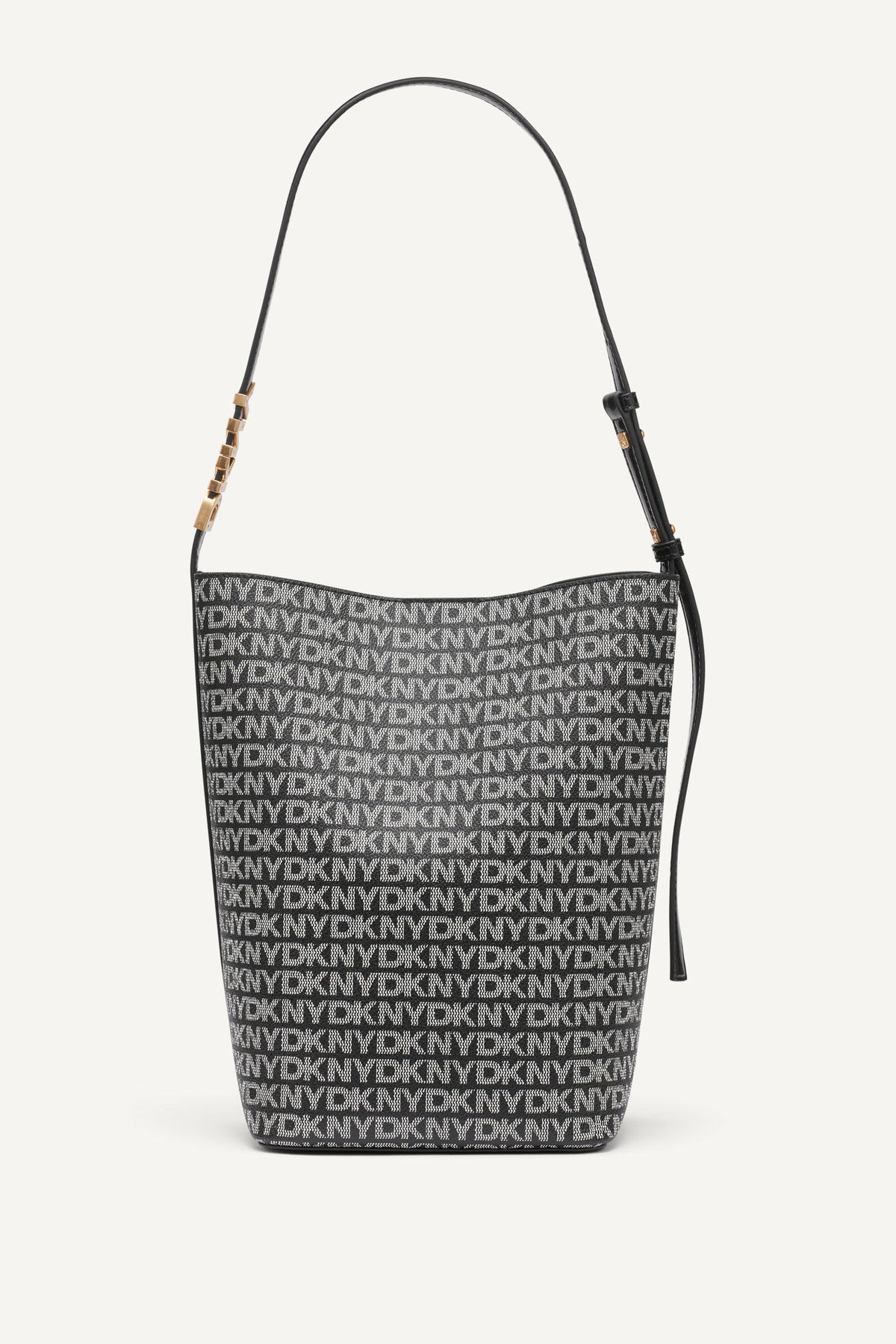 AVRIL LOGO BUCKET BAG - Chino/Cappuccino | DKNY
