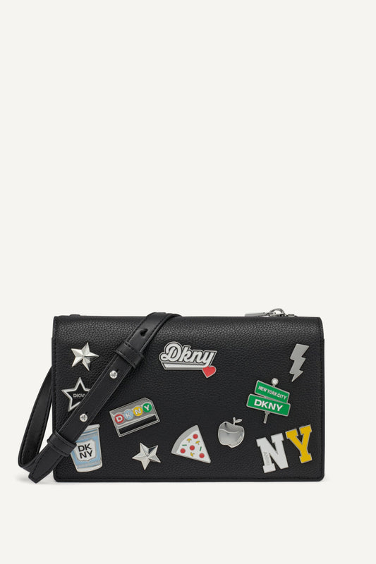ETTA WALLET ON A STRING - Marshmallow | DKNY