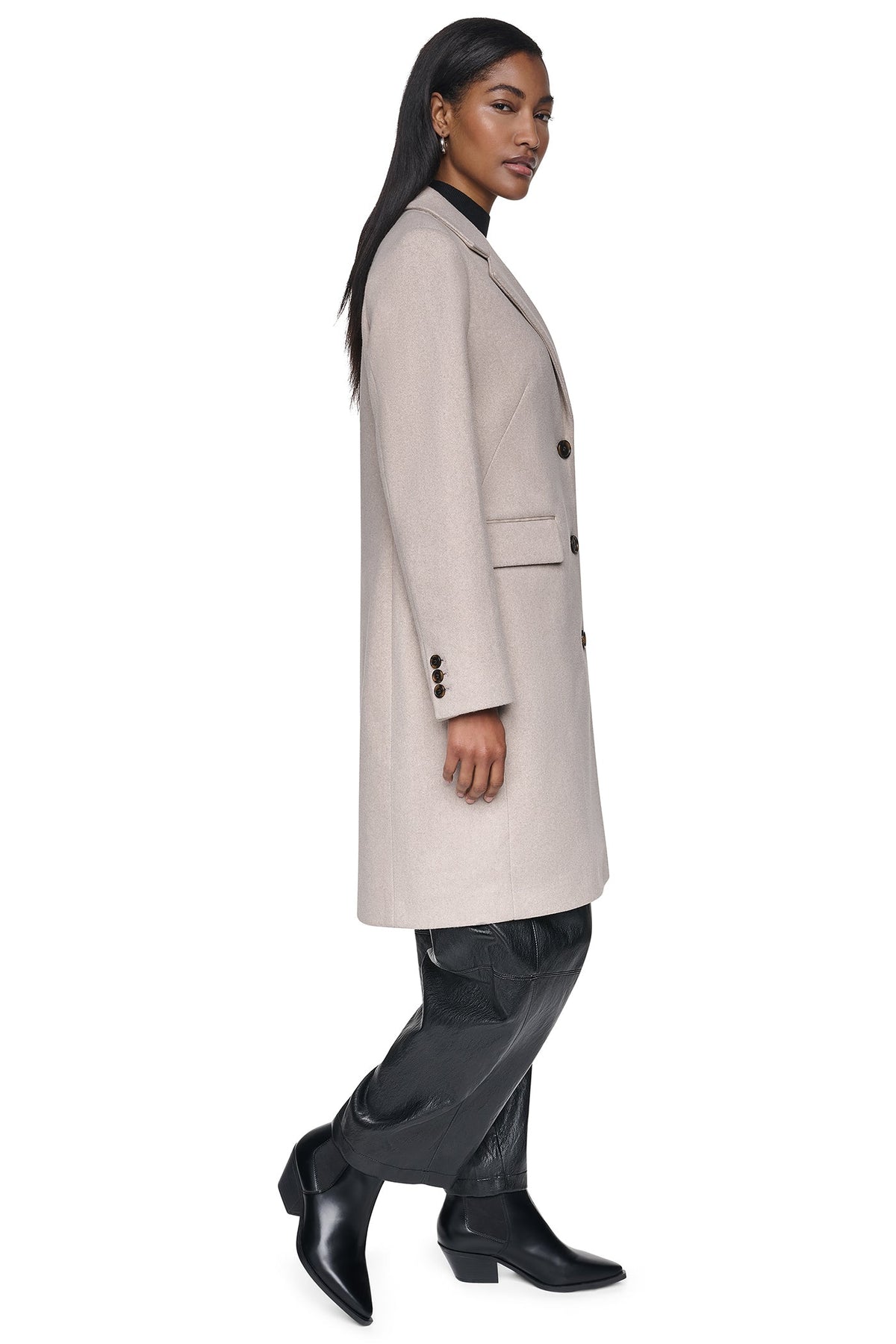 LONGLINE COAT - Birch | DKNY