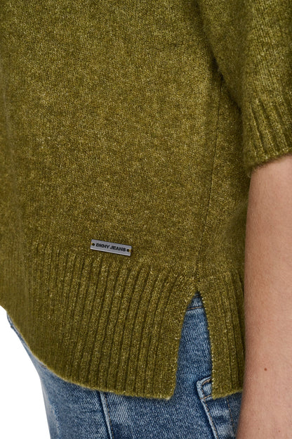 RUGBY SHORT SLEEVE SWEATER - Cortado Heather | DKNY