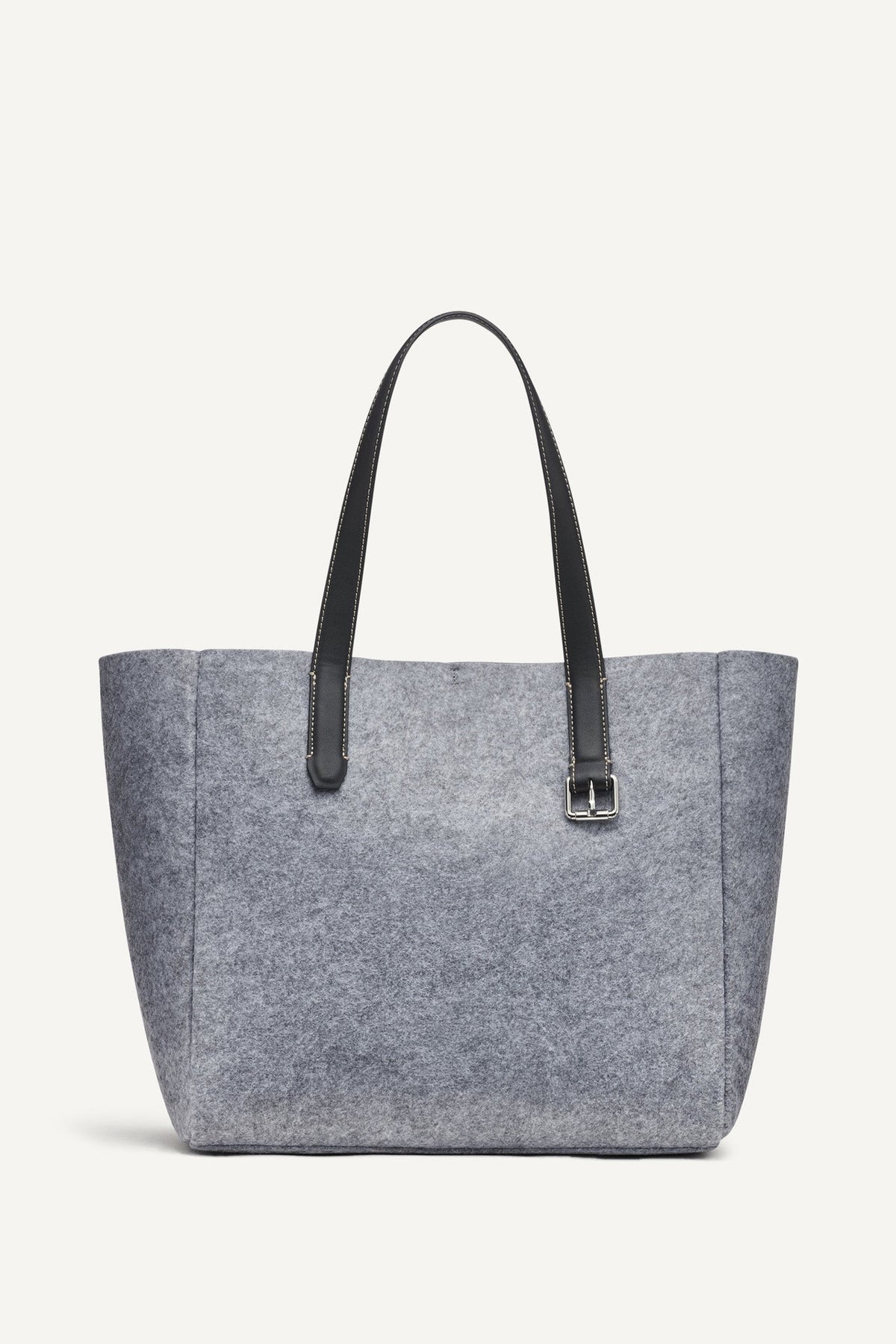 REESE TOTE - Heather Grey/Black/Oat | DKNY